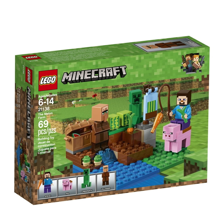LEGO Minecraft The Melon Farm 21138 Building Set (69 Pieces
