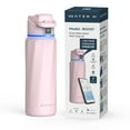 thumbnail image 2 of WaterH BOOST Stainless Steel Triple Wall Insulated Smart Water Bottle 32 oz. Pink (B003PK), 2 of 5