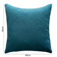 thumbnail image 3 of AMERTEER Style Moderne Fine Taie d'Oreiller Tricotée Extensible Invisible Fermeture Éclair Flanelle Housse de Coussin pour la Maison, 3 of 12