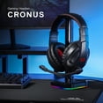 thumbnail image 2 of Auriculares para juegos Redragon H211 Cronus Black con cable y RGB, 2 of 7