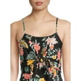 thumbnail image 4 of No Boundaries Juniors' Tie Front Jumpsuit, 4 of 5