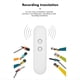 thumbnail image 5 of Mini Traductor Inteligente T4 con IA, InaláMbrico, 40 Idiomas, Compatible con Bluetooth, PortáTil, Bidireccional, Voz en Tiempo Real, Color Negro., 5 of 8
