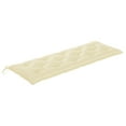 thumbnail image 2 of vidaXL Patio Furniture 3 Seater Outdoor Bench with Cushion Eucalyptus Wood, 2 of 80