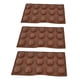 thumbnail image 5 of Molde para hornear Jadeshay 3 piezas 15 agujeros silicona, 5 of 12