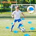 thumbnail image 2 of CONCETTA Agility Ladder Training Set with Speed Parachute, Hurdles, Cones, Jump Rope, Athletic Speed & Coordination Workouts Equipment, Blue, 2 of 9