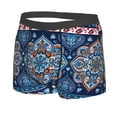 thumbnail image 2 of Kll Ethnic Mandala Men'S Cotton Boxer Briefs Underwear-X-Large, 2 of 9