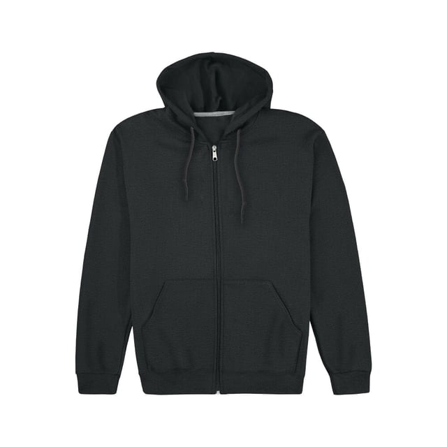 Sudadera Fruit of the Loom Talla EG con Gorro Negra