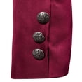 thumbnail image 3 of Mens Gothic Tailcoat Jacket Steampunk Victorian Coat Coffee M, 3 of 7