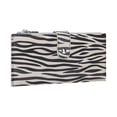 thumbnail image 7 of Daisy Rose Women’s Multi Card Wallet PU Vegan Leather Clutch RFID Blocking Organizer Card Holder with Zipper Pockets - Grey Zebra, 7 of 7
