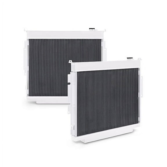 Mishimoto MMRAD-F2D-83 Performance Aluminum Radiator, Compatible with Ford Powerstroke 6.9L & 7.3L, 1983-1994