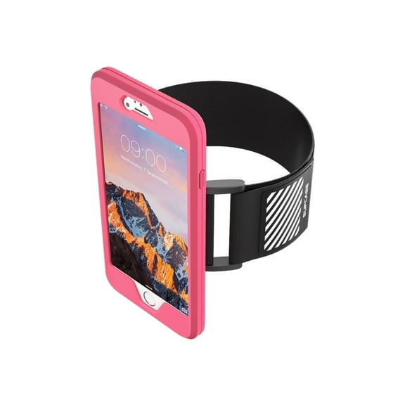 SUPCASE Running Mate Armband - Arm pack for cell phone - silicone - pink