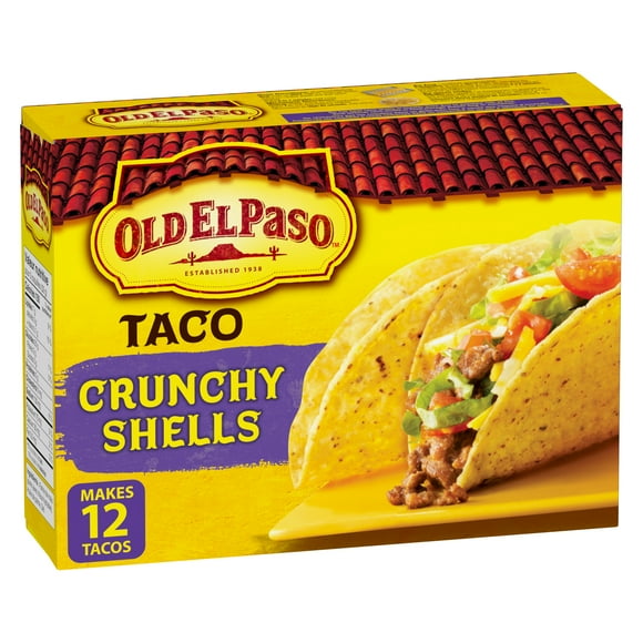 Old El Paso Gluten Free Taco Crunchy Shells, 125 g