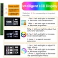 thumbnail image 6 of Video Light, Portable LED Camera Light Panel 0-360 Full Color, CRI 95+ 2500-8000K LED 4000mAh Rechargeable DSLR Lighting for Vlogging, Photography, Video Conference, 6 of 9