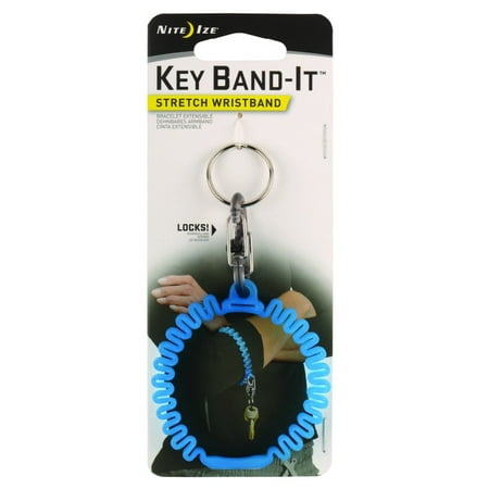- Nite Ize KWB-03-R6 Key Band-It Stretch Wristband, Plastic, Blue