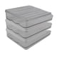 thumbnail image 3 of Soporte para huevos para refrigerador, diseño inclinado, transparente, gran capacidad, contenedor de almacenamiento de huevos desmontable, dispensador de huevos de 3 capas, 3 of 10