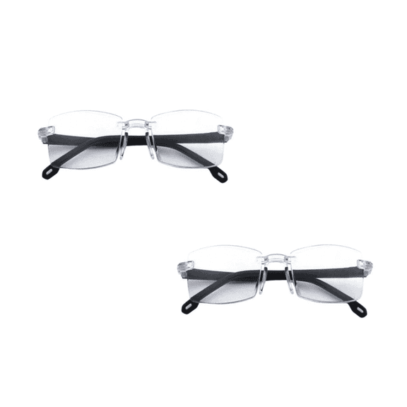 Intelligent Zoom Glasses Auto Focus Self Adjusting Eyeglasses – Unisex Anti Blue Light Presbyopia Glasses, All - in - One for Reading, Sports & Daily Vision Clarity - 2PCS