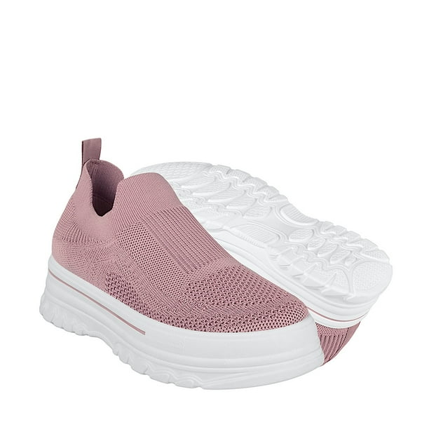 TENIS CASUALES DAMA FUROR 25006-25007 TEXTIL ROSA