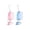 Pink+Blue, variant on Rimless Rectangle Y2k Sunglasses for Women Men Cute Small Clear Frameless Tinted Lens 2000S Fashion Shades Butterfly