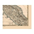 thumbnail image 2 of Historic Map - Italy Northern - Stieler 1885 - Vintage Wall Art, 2 of 4