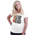thumbnail image 4 of 2 Minutes Ironic Expecting Moms Humor Women's Maternity T Shirt Tee Brisco Brands S, 4 of 7