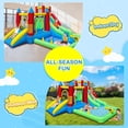 thumbnail image 6 of COCOFISH 9-in-1 Inflatable Bounce House with Dual Slides, Trampoline, Climbing Wall, Ball Pit and Play Cannon for Kids Ages 3–6, Indoor or Outdoor Play, 6 of 10