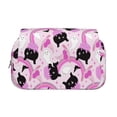 thumbnail image 2 of Easygdp Pink Girl Halloween para Estuche de Lápices con Tapa Flip, Suministros de Oficina y Universidad para Adolescentes y Adultos, 2 of 7