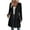 Black, variant on Enjoytime Cardigan for Women Open Front Long Sleeve Long Cardigans Fall Winter Warm Cozy Casual Ribbed Knit Sweater Coat