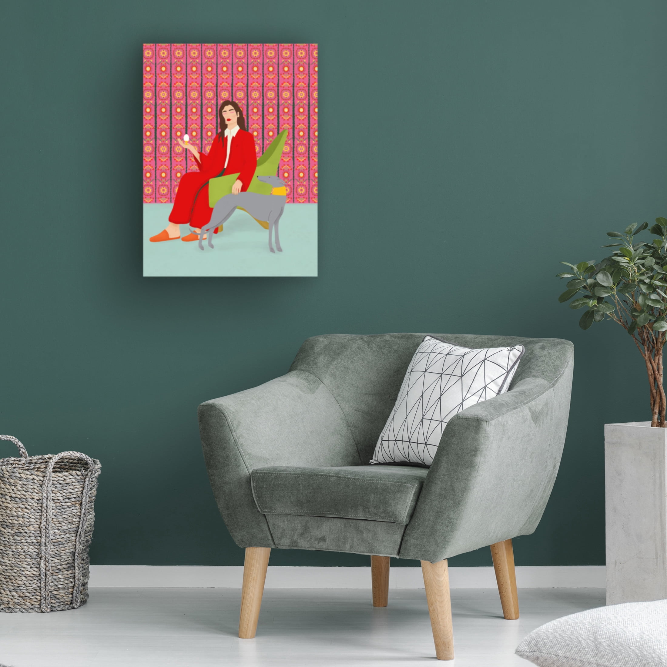 Trademark Fine Art Jota de jai Wonderful Egg Canvas Wall Art