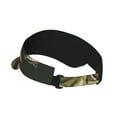 thumbnail image 2 of Fotbe Largemouth Bass jumps out of water Visera Deportiva con Diseño, Gorra Abierta Ajustable de Algodón para Mujer y Hombre, 2 of 7