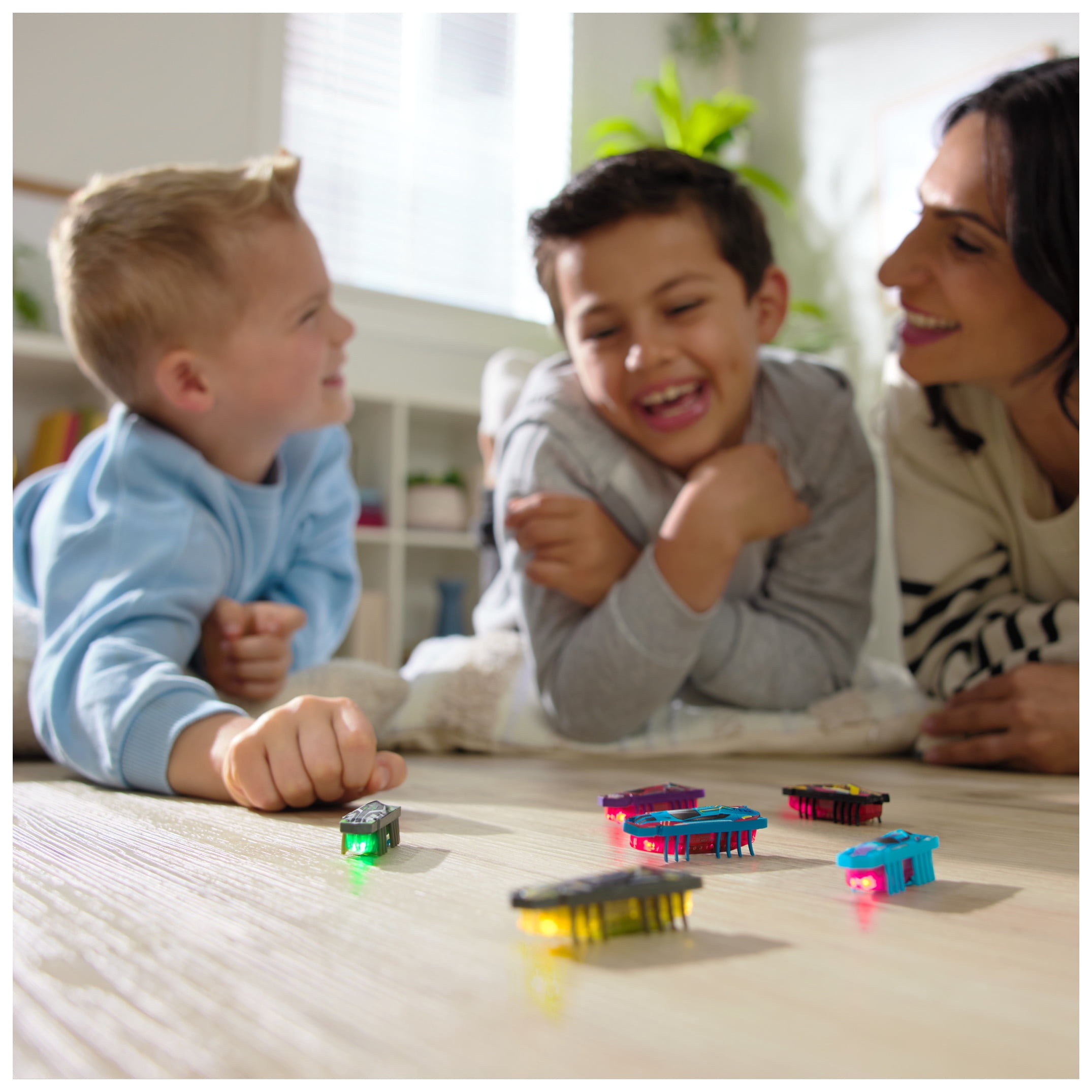 HEX BOTS Nano Single, Autonomous Mini Robot Toys with Vibration Technology, Ages 3 & Up