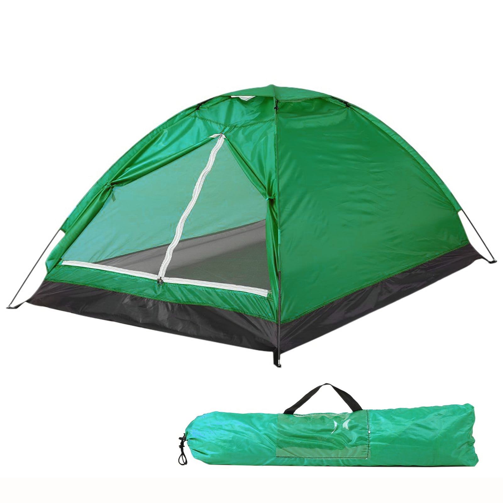 Pop-up Tent 2 Person, Water Resistant Barrel Style Tent for