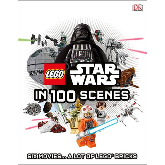 Pre-Owned Lego Star Wars in 100 Scenes: 6 Movies . . . a Lot of Lego(r) Bricks (Hardcover) 1465434372 9781465434371