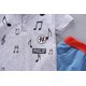 thumbnail image 4 of Nota de ocio de primavera y verano Ropa para niños Pantalones de dos piezas para niños Traje gris Abanopi Ropa, 4 of 7