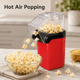 thumbnail image 4 of Hot Air Popcorn Maker, Quick 3-Minute Popcorn Machine, Easy-to-Use Air Circulation Popcorn Popper for Home, Movie Nights and Family Snacks, 4 of 10