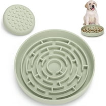 Jimin Slow Feeder Dog Bowls Silicone Maze Food Suction Bowl Feeders Dog Puzzle Lick Mat to Slow Down Eating for Medium Small Breed Size Dogs