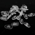 thumbnail image 2 of Transparent Clear Nosepad Eyeglass Oval Sunglass Glasses Nose Pad Accessories, 2 of 9