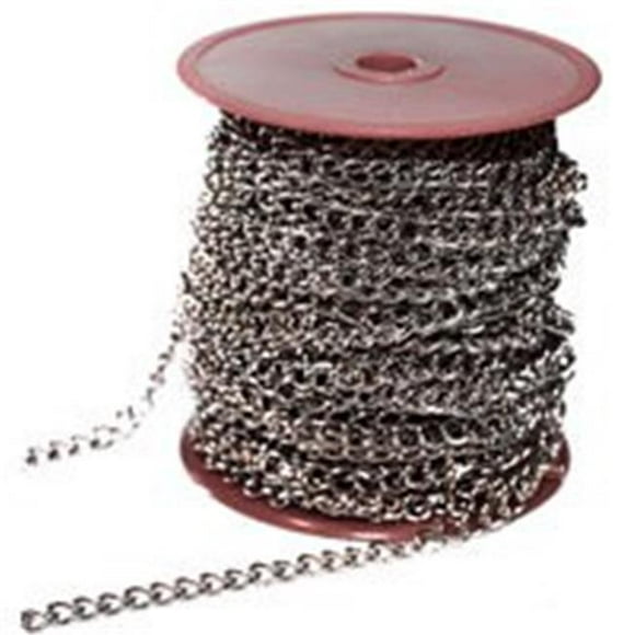 Baron Manufacturing 7187917 No.90 x 82 ft. Chain Hby Nickel Plate Twist