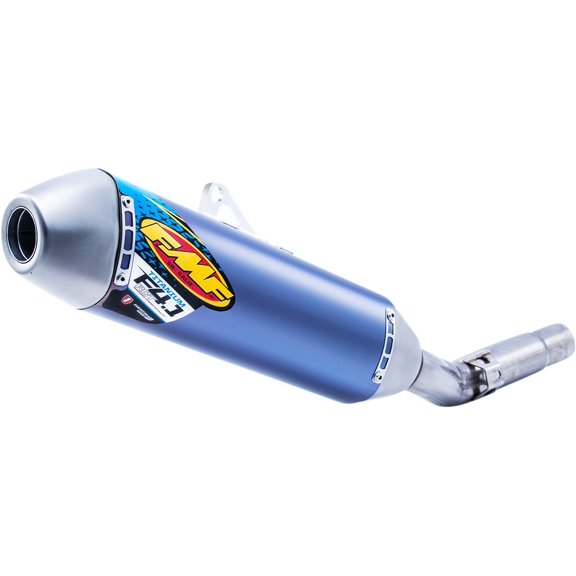 FMF Factory 4.1 Anodized Titanium/Stainless Steel Mini Slip-On Muffler (041595)