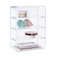 thumbnail image 3 of STORi Coiffeuse en Plastique Transparent, 3 of 5