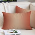 thumbnail image 2 of Red Orange Ombre Queen Pillow Covers, Modern Gradient Abstract Art Soft Breathable Throw Pillow Cases with Invisible Zipper, Decorative Pillowcase Pillows Protectors for Sofa Bed Chair 20"x30", 2 of 9