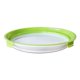 thumbnail image 1 of Bandejas para conservación de alimentos Bandejas apilables para alimentos Contenedor de almacenamiento Apto para lavavajillas Ronda verde, 1 of 9