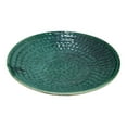 thumbnail image 4 of PotteryDen Green Thumbprint Bowl - Height 5 cm | Diameter 24.5 cm | Hand Painted | Hand Textured | Set of 1 | Ceramic | Ideal for serving food items, 4 of 5