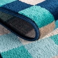 thumbnail image 5 of Rugs.com Outdoor Solid Collection Rug – 13 Ft Square Blue Flatweave Rug Perfect For Living Rooms, Kitchens, Entryways, 5 of 8