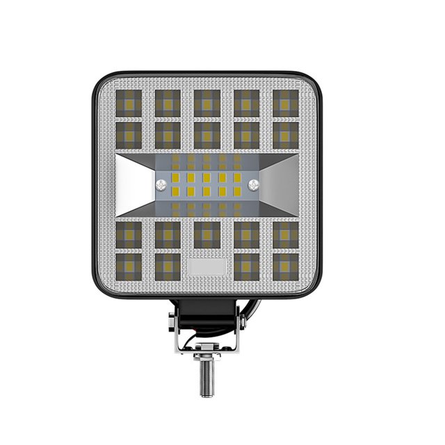 Mistaha 3-Inch 87W Square LED Work Light with 29 LEDs, Wide Beam Auxiliary Lamp for Driving, Waterproof, Aluminum Shell, 6500K White Light
