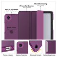 thumbnail image 3 of Funda MoKo para Samsung Galaxy Tab A9 Plus de 11 pulgadas 2023, color morado, 3 of 8
