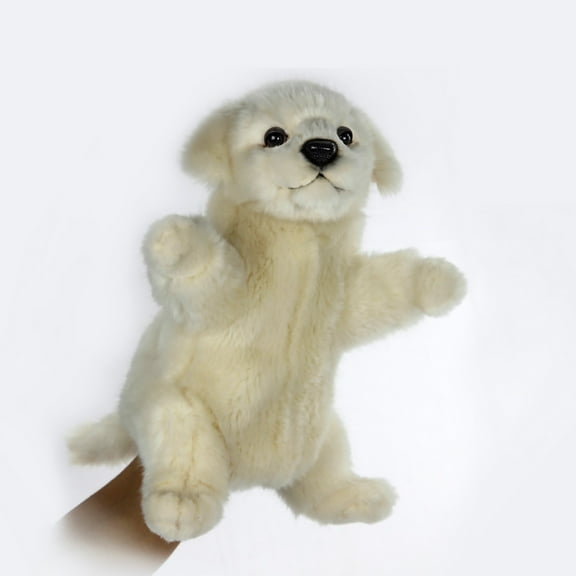 Hansa - Puppy Hand Puppet, White