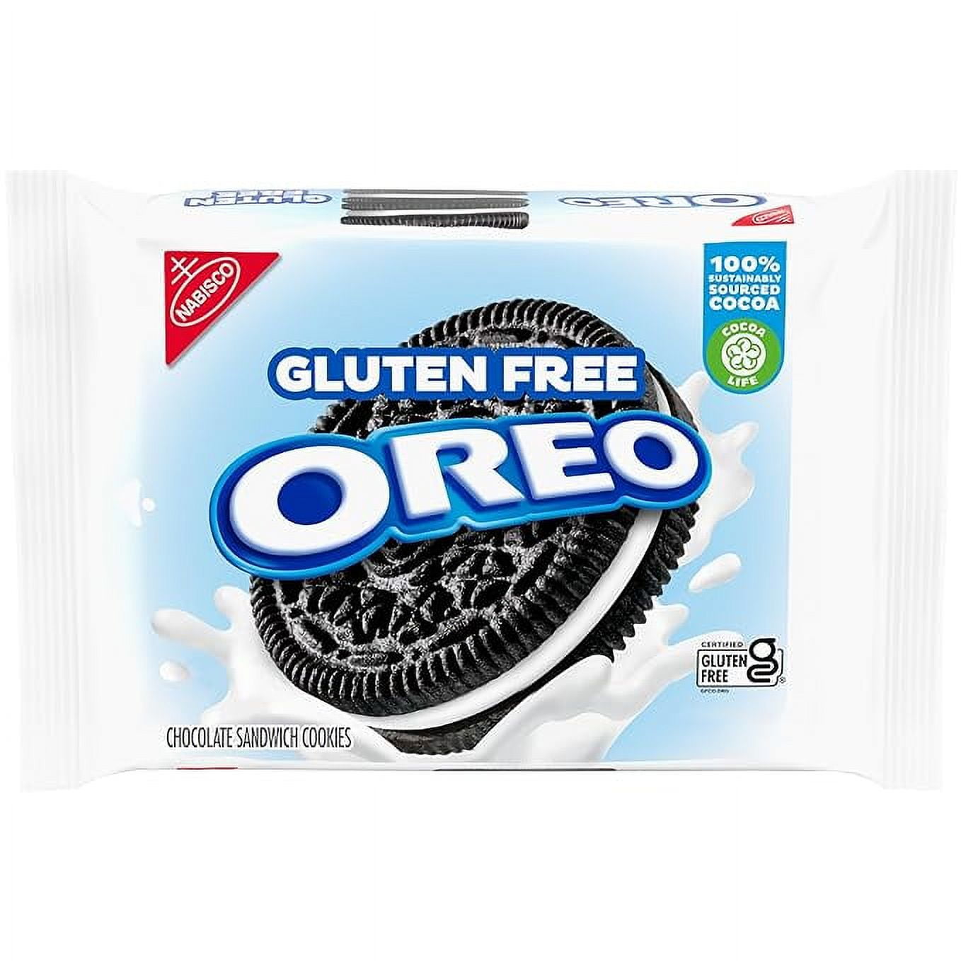 OREO Gluten-Free Chocolate Sandwich Cookies (Pack of 2)