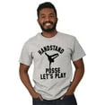 thumbnail image 5 of Handstand Posse Lets Play Gymnastics Men's Graphic T Shirt Tees Brisco Brands L, 5 of 5