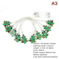 thumbnail image 5 of Santa Claus Snowman Elk Garland Lights String Christmas Decorations 2024 For Hom, 5 of 5