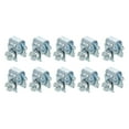 thumbnail image 1 of Unique Bargains 10Pack Mini Fuel Line Pipe Hose Clamp Clip, Adjustable 6-8mm, Zinc Plated, 1 of 5